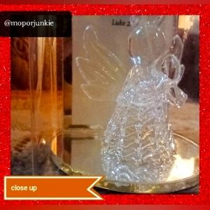 BUNDLE Crystal Angel 😇 and heart necklace(2 items)